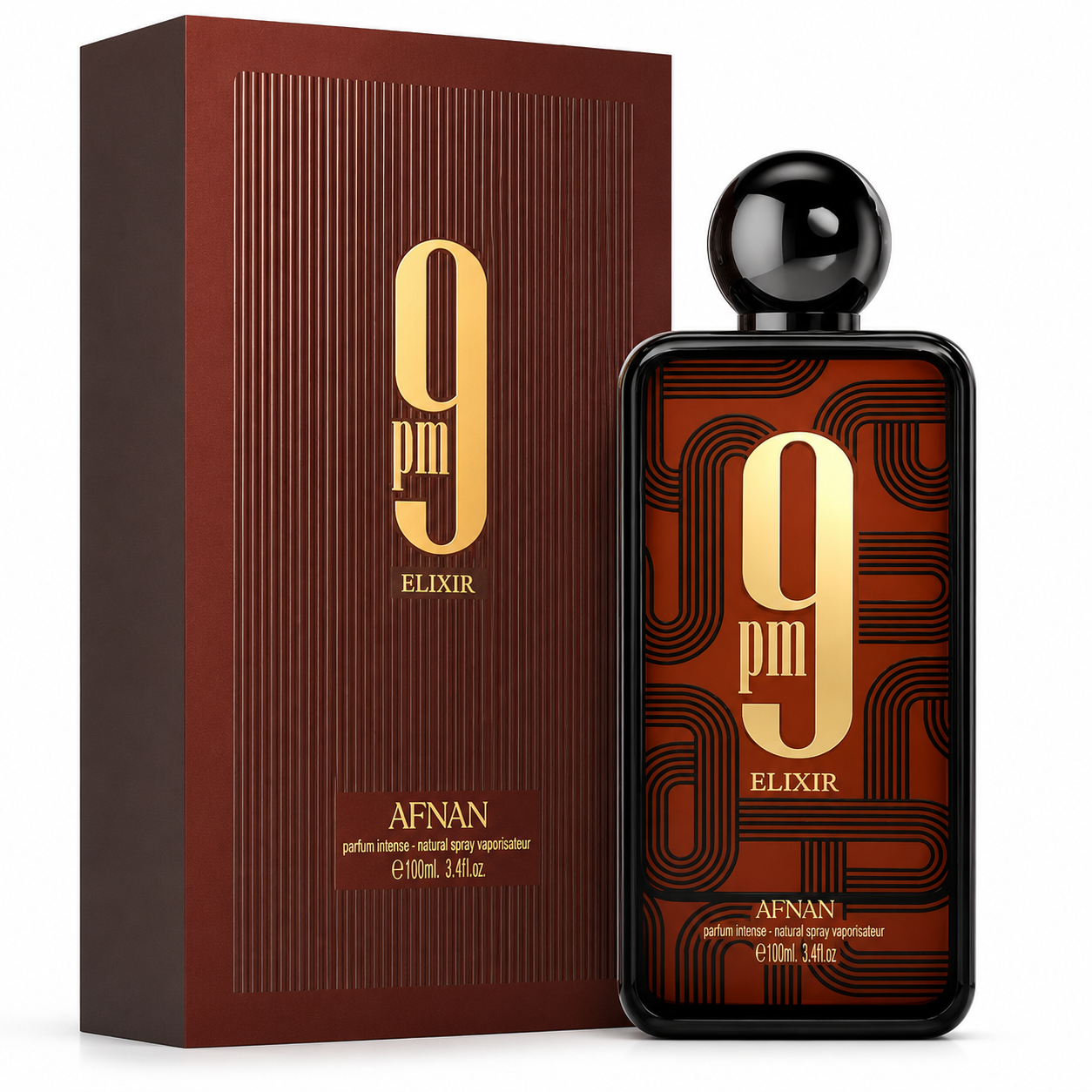 Afnan 9 PM Elixir 100 ML EDP HM